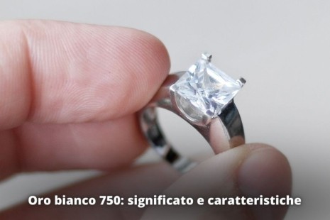 Oro bianco 750: significato e caratteristiche